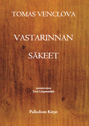 Tomas Venclova: Vastarinnan säkeet -kansi